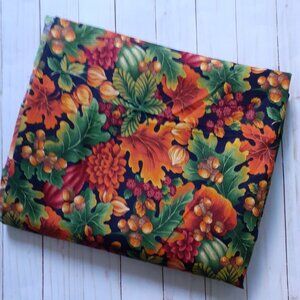 VIP Cranston Cotton Fall Autumn Fabric Orange Green 58.5" Wide 6 yards